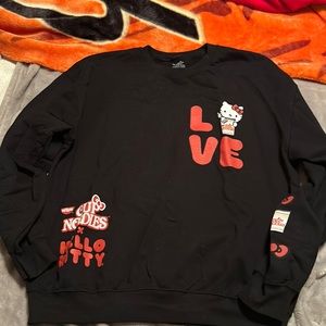 Sanrio hello kitty CREWNECK cup o noodle